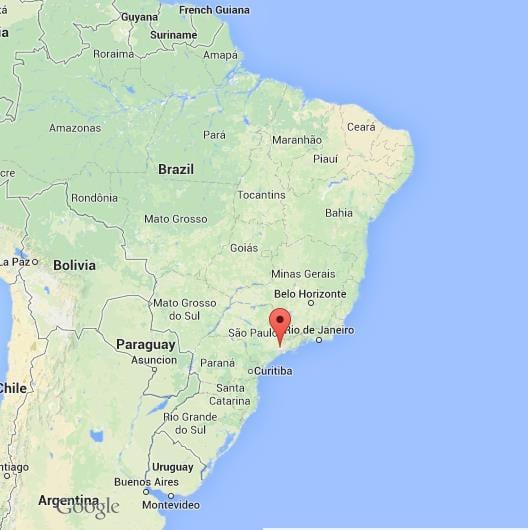 Sao Paulo na karti